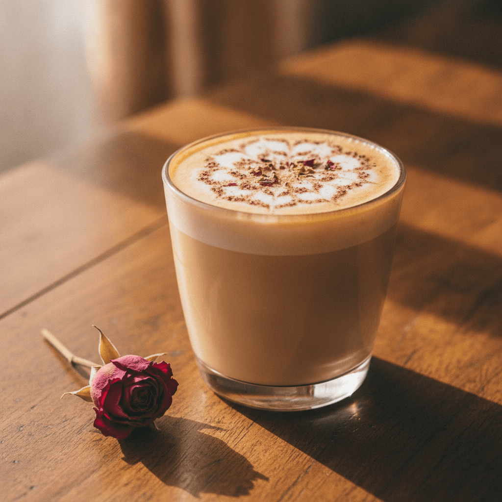 Latte at Ember & Oat